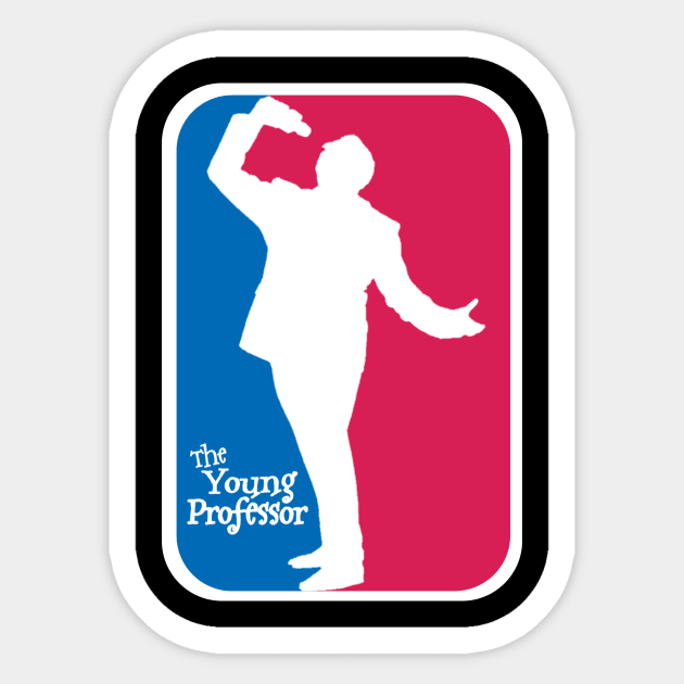 The Basketball Host Sticker by The Young Professor